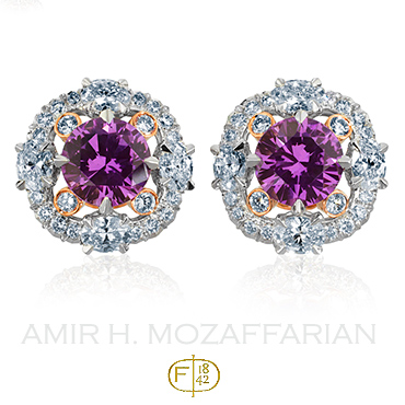 Faberge diamond earrings dev6