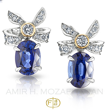 Faberge diamond earrings dev9